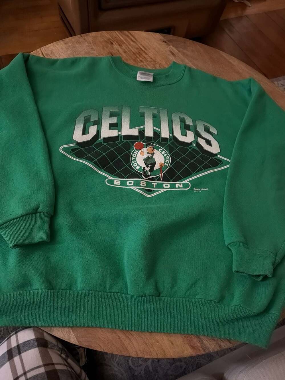 Vintage Hanes Activewear Boston Celtics Crewneck Sweatshirt